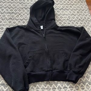 TNA Cropped Zip Up